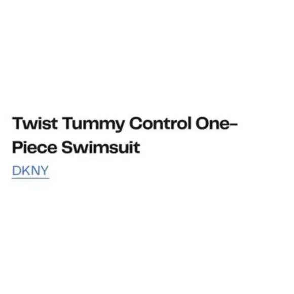 DKNY Women's Royal Blue One-Piece Swimsuit NWT - Picture 12 of 12